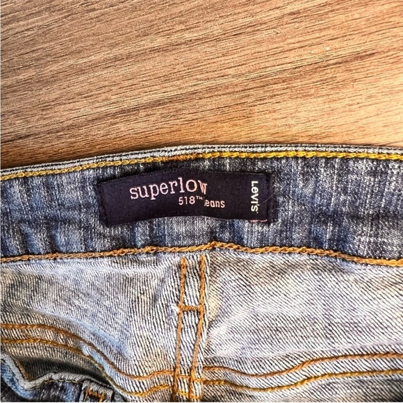 Levi’s Vintage Y2K Superlow 518 Bootcut Jeans Size 3 - Picture 8 of 14
